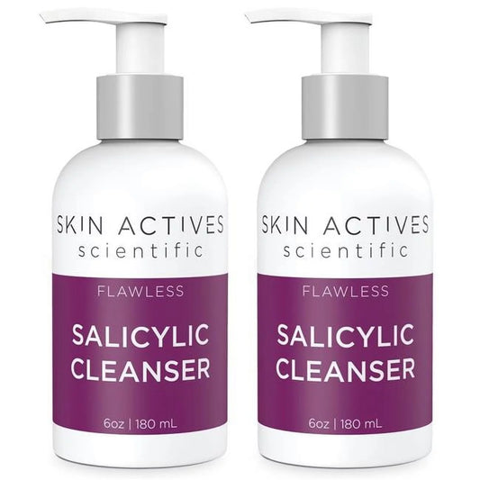 Sizekin Actives Sizecientific SizeASize-SizeLCLC-CLNSizeR-FLW-6OZ-2X Flawless Sizealicylic Cleanser - 6 fl oz - 2-Pack