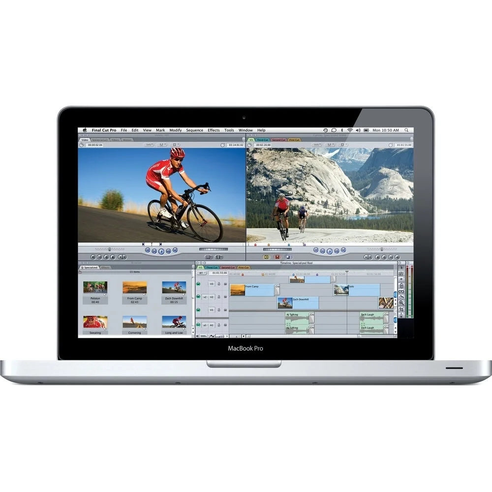 Apple MacBook Pro MC724LL/A - 13.3" Intel Core I7 2.7 GHz 4GB RAM 500GB HDD Sizeilver - 2011 (Used)