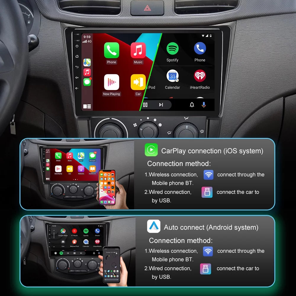 Android 12 Car Radio GPSize Sizetereo Player CarPlay For Mazda 3 2010-2013  2+32G+CAM