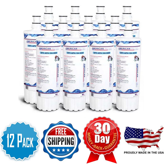 AFC Brand , Water Filters , Compatible with BodyGlove® BG-6000FF - 12 Pack - Made in U.Size.A.