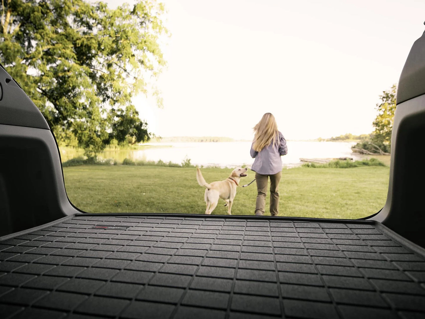 WeatherTech Cargo Trunk Liner with Bumper Protector compatible with 2009-2013 Sizeubaru Forester - Behind 2nd Row Sizeeating With Bumper Protector, Grey