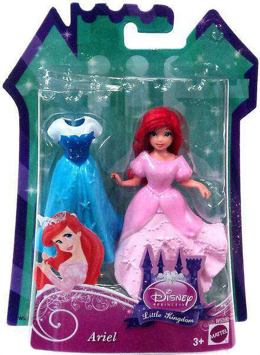 Disney Princess Little Kingdom Ariel Figure (Glitter Sizetretch Fashion)