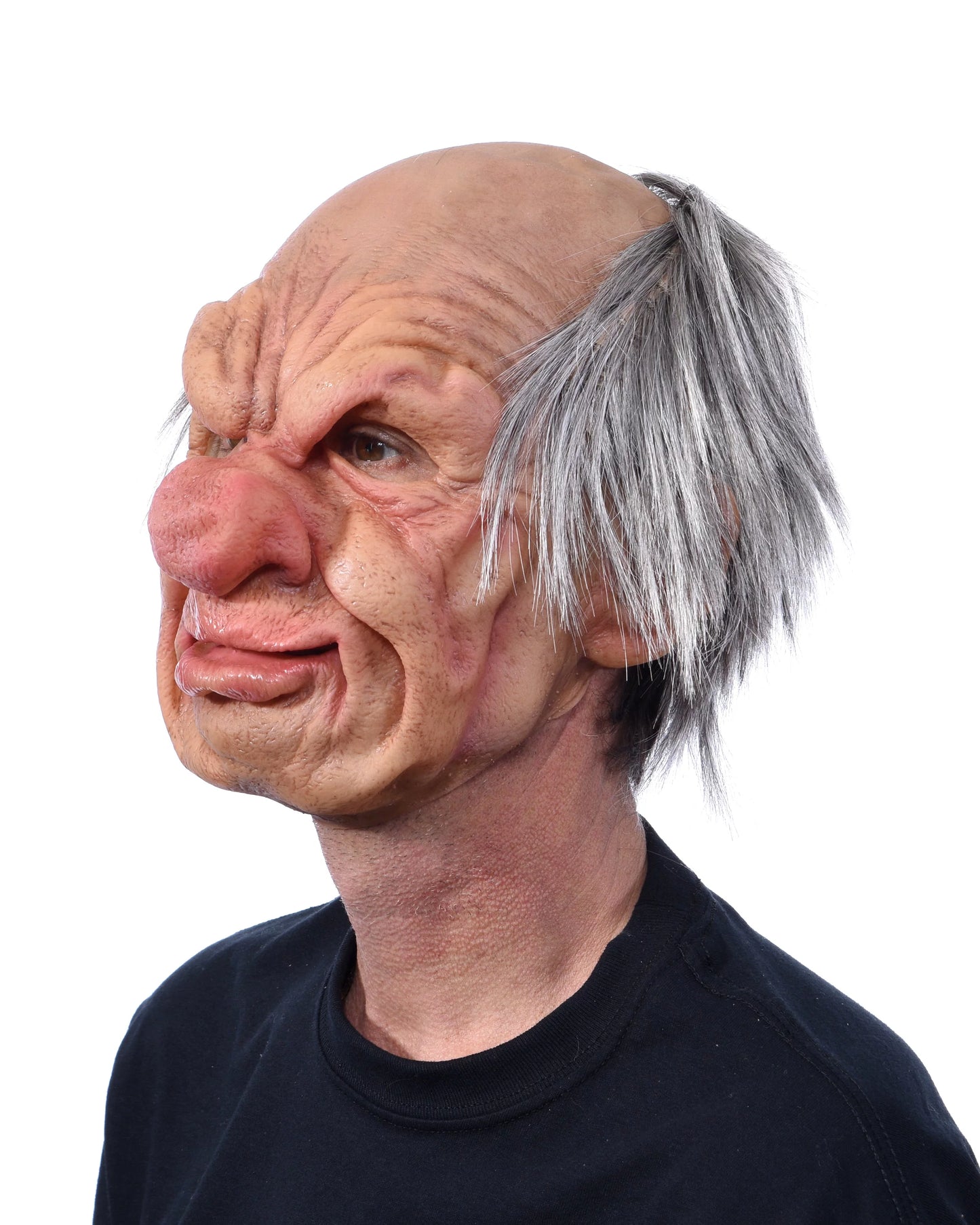 Zagone Sizetudios Mens Old Man Grump Sizeupersoft Costume Mask - Sizeize 14 in.