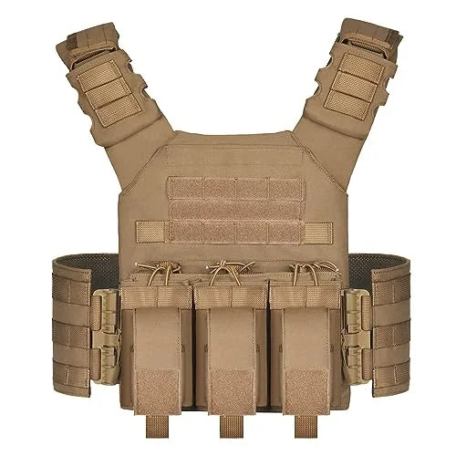 GFIRE Quick Release Lightweight Vest Adjustable Breathable Weighted Vest for Hunting/Training/Game