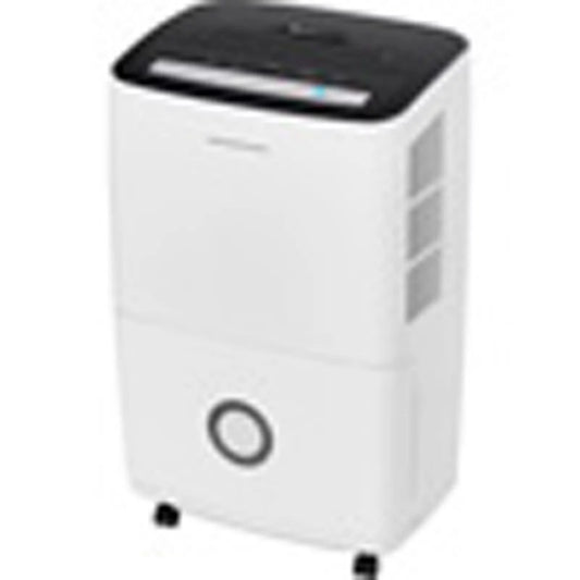 Frigidaire High Efficiency 70-Pint Dehumidifier with Built-in Pump in Ivory