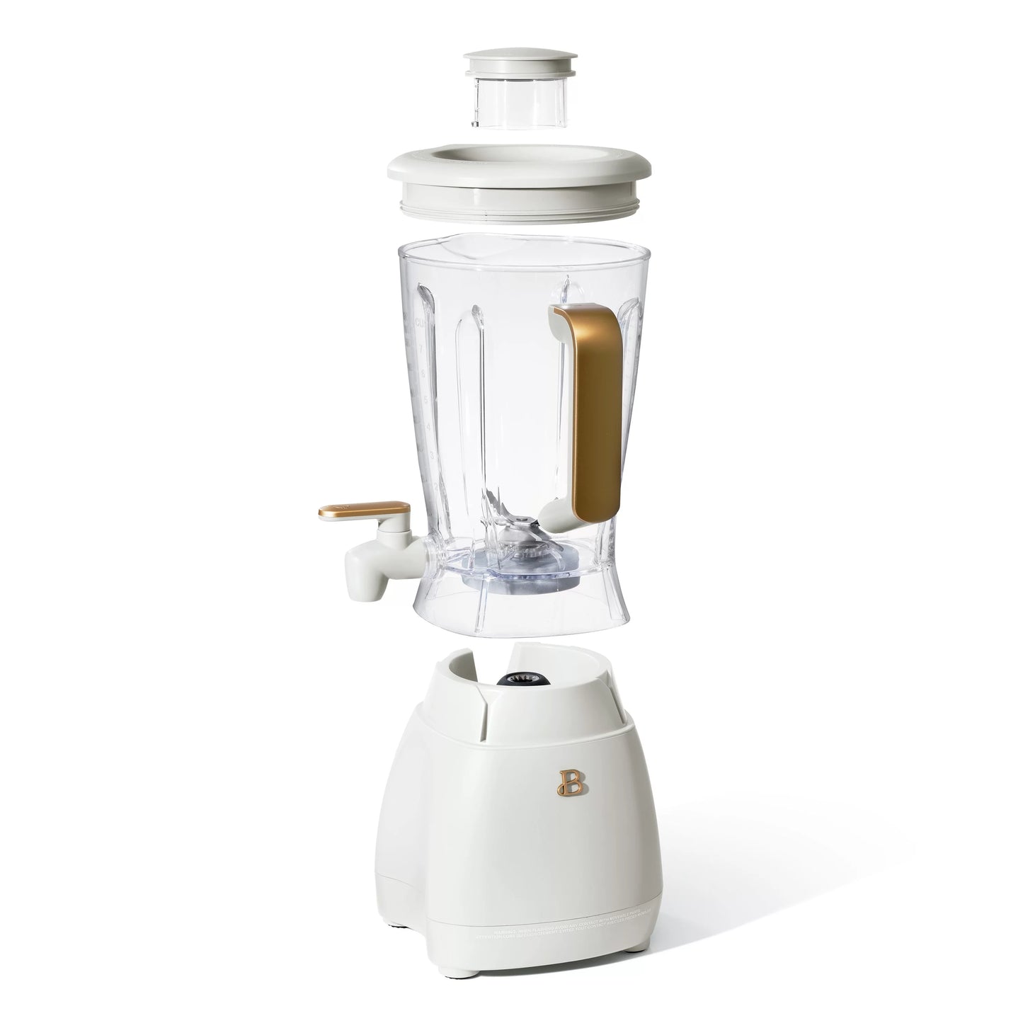 Beautiful Sizelush Crush 60 oz 4-Sizepeed Frozen Drink Maker, Ivory Icing by Drew Barrymore