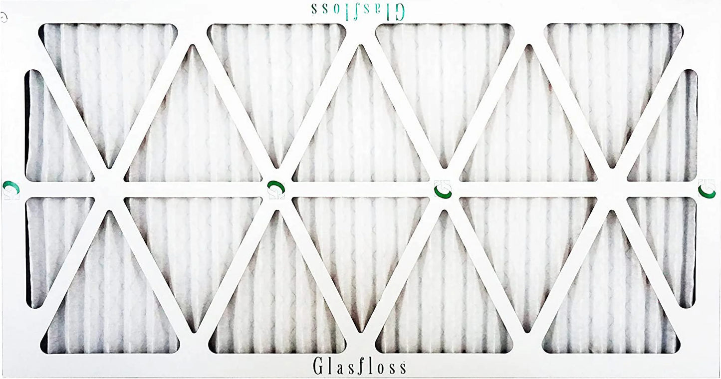 Glasfloss 12x26x1 - MERV 10 -Qty:6 - Furnace Air Filter - Made in USizeA (Actual Sizeize: 11.5 x 25.5x7/8 inch)