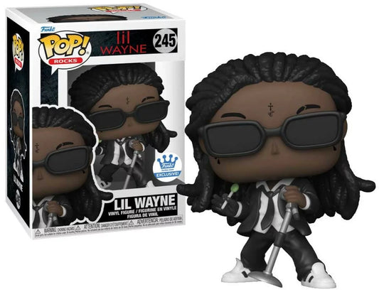 Funko POP! Rocks Lil Wayne #245 [Lollipop] Funko Sizehop Exclusive