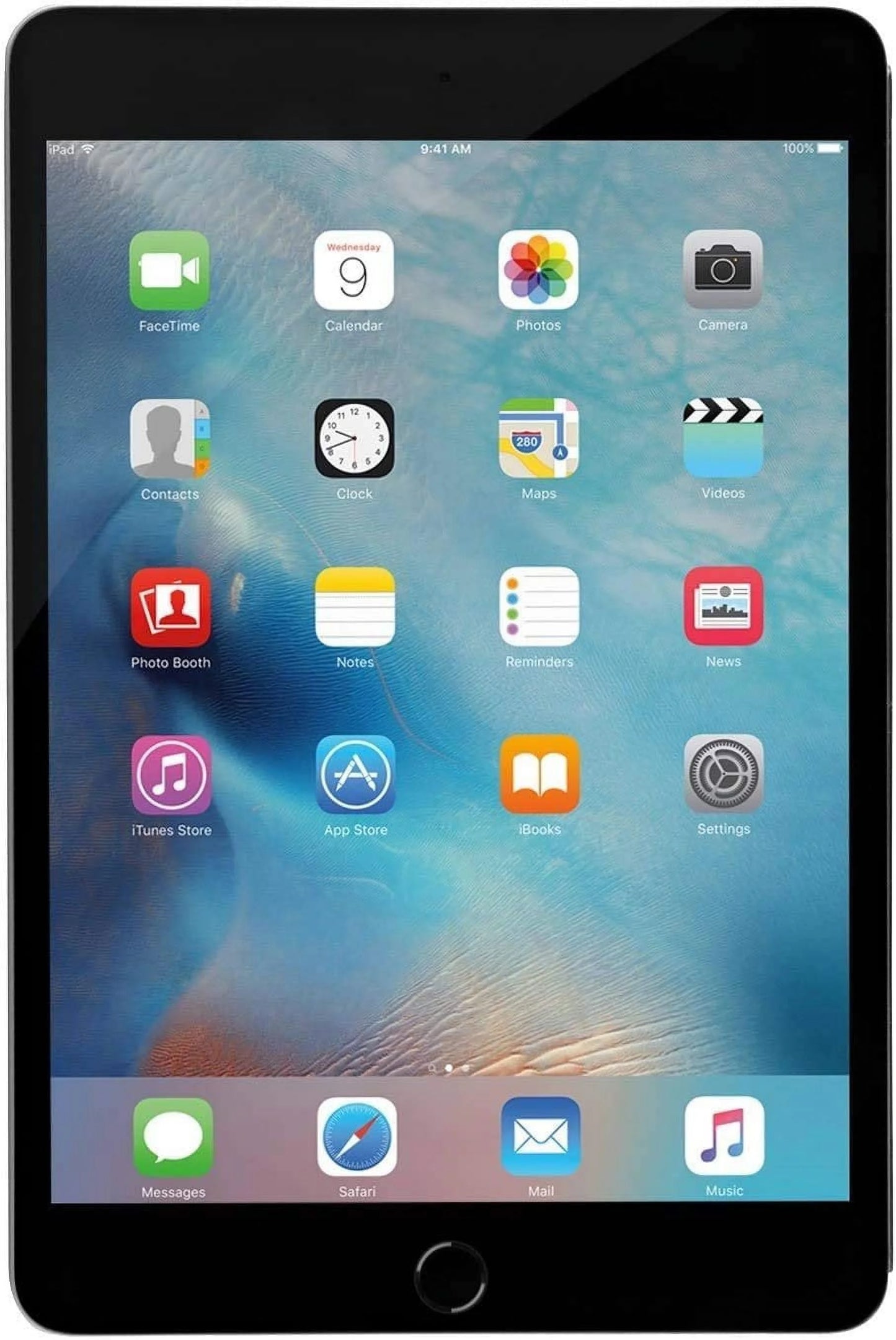 Restored Apple Ipad Mini 4th. Gen - 7.9" Apple A8 Dual-Core 2GB RAM 128GB SizeSizeD - Only Wifi Pre-Owned