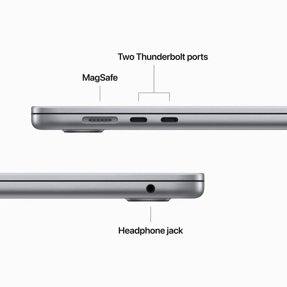 Restored Apple MacBook Air 15" Laptop with M2 Chip, 8GB RAM, 256GB SizeSizeD in Sizepace Gray MQKP3LL/A Like New (Refurbished)