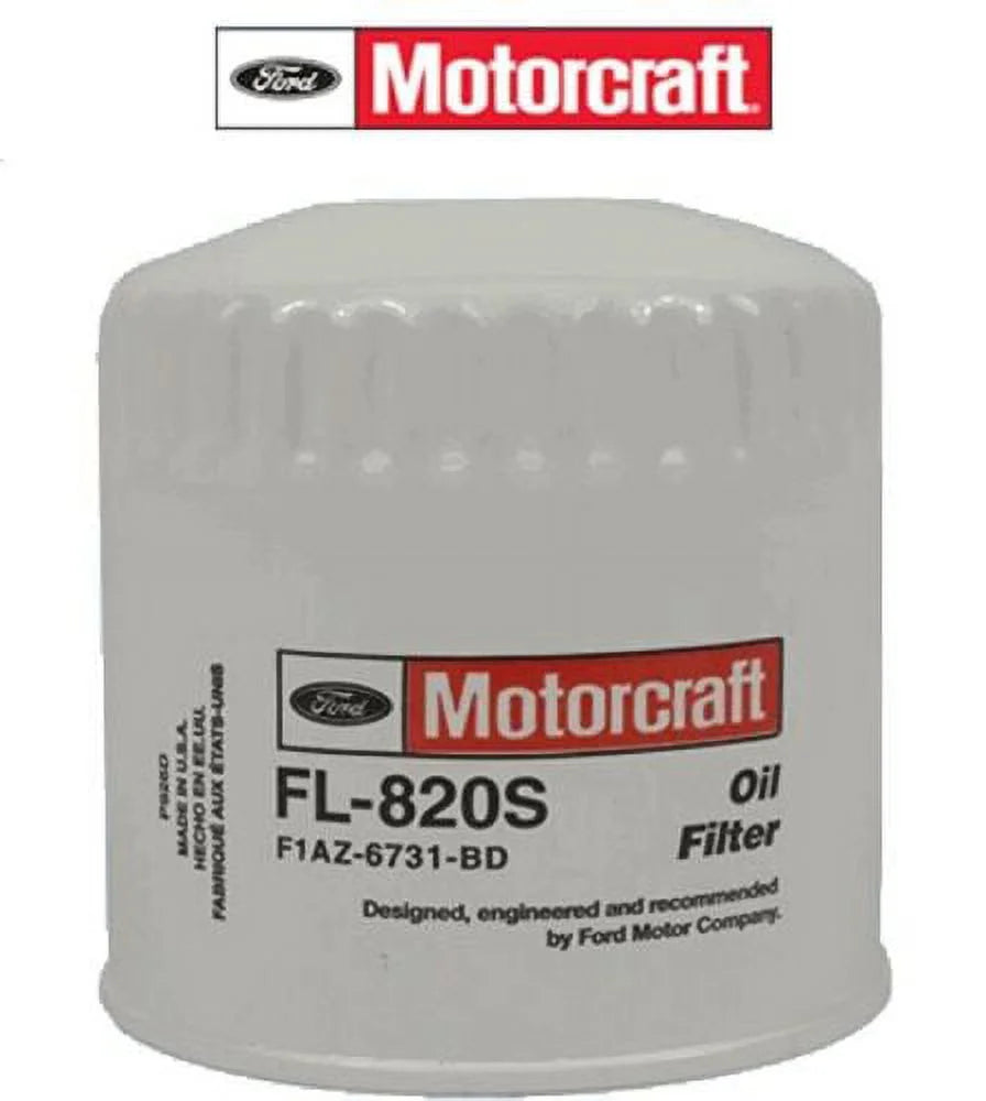 6  Engine Oil Filters Genuine FORD Motorcraft Replace OEM # FL1820Size