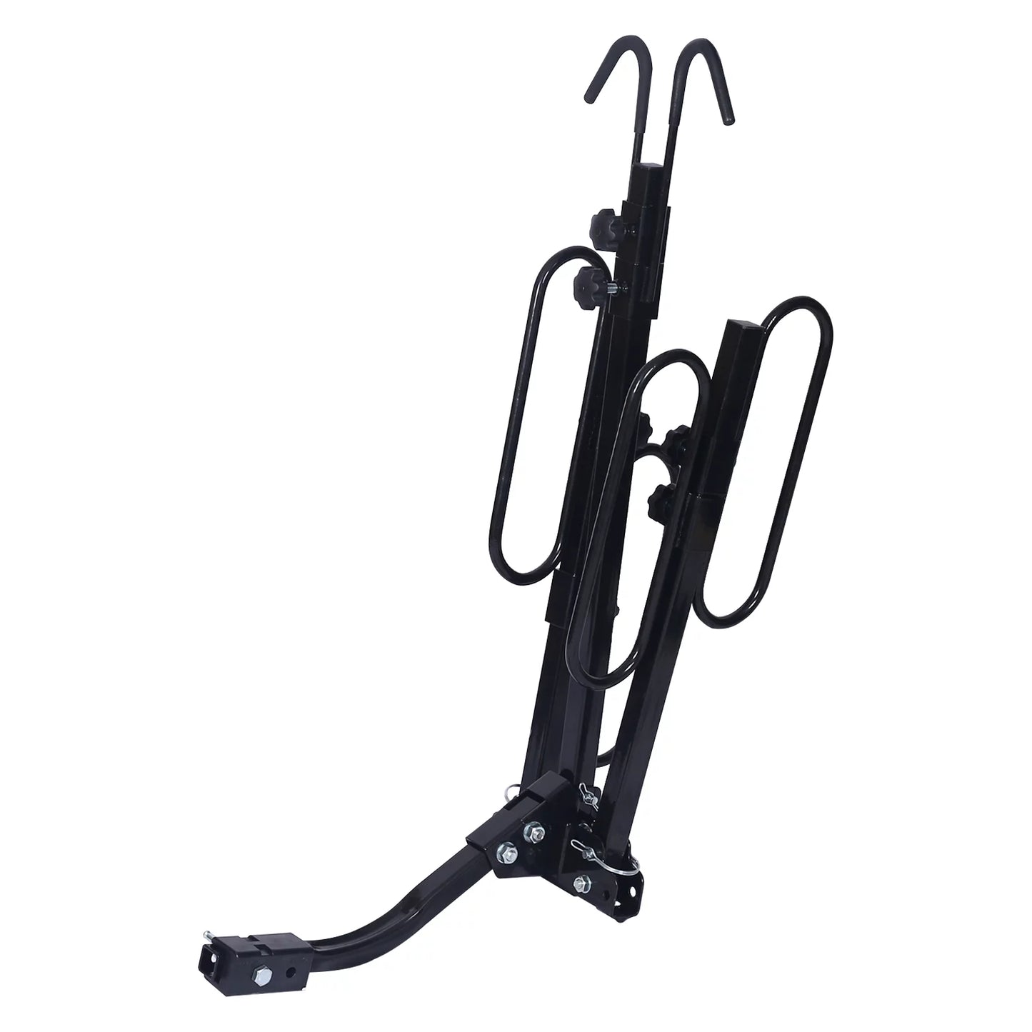 RooRuns 2 Bike Carrier Platform Hitch Rack Bicycle Rider Mount Fold Receiver 2"