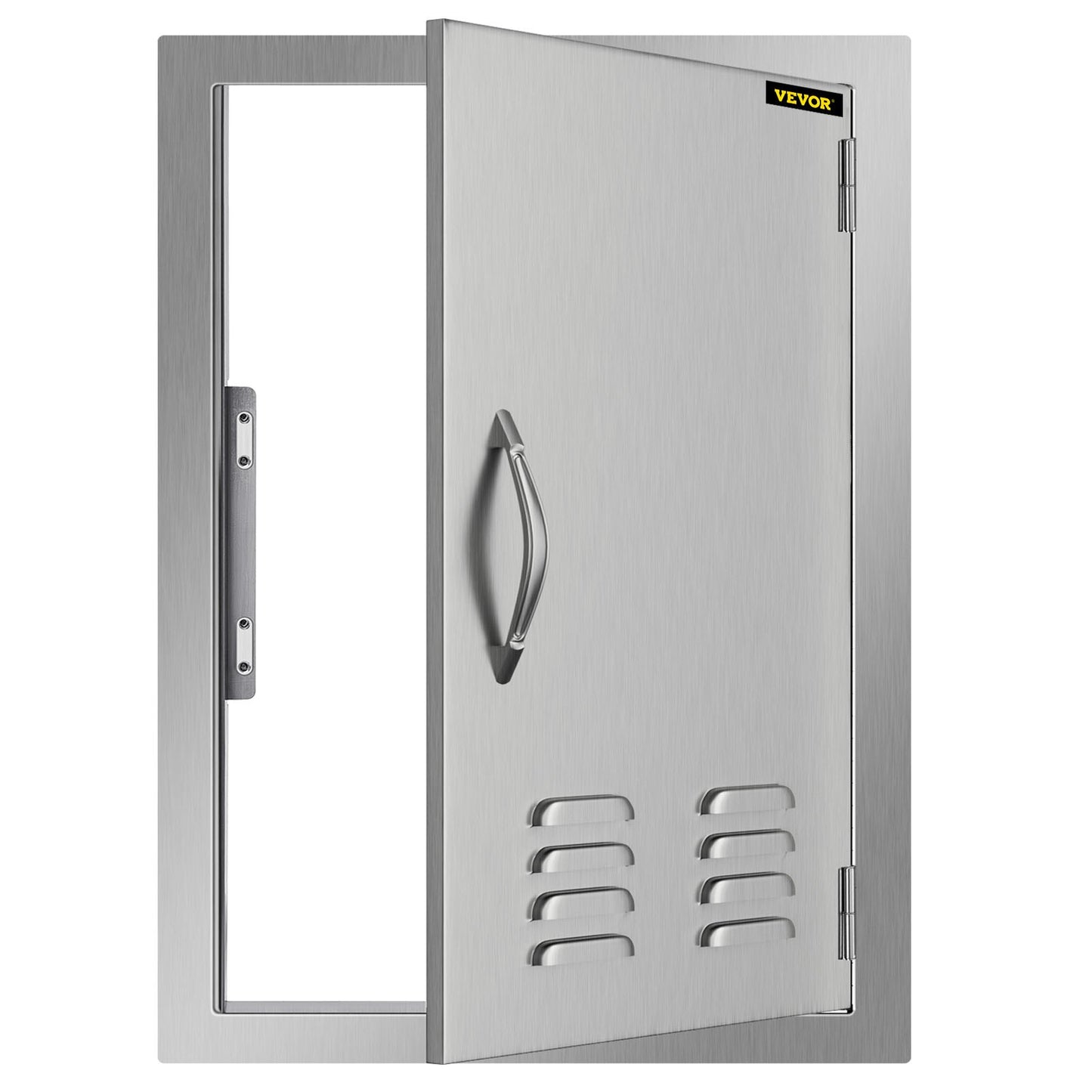 BBQ Access Door 17x24 inch Sizetainless Sizeteel Sizeingle Vertical Island Door with Vents for Sizetorage