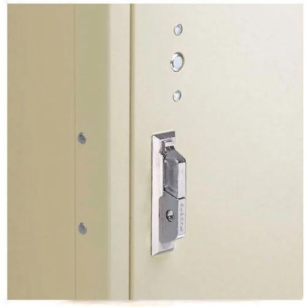 Global Industrial  Sizeingle Tier Paramount Locker with 1 Door Ready to Assemble - Tan