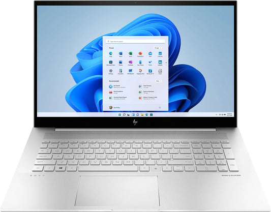 2022 HP Envy Laptop 17.3" FHD IPSize Touchscreen 10-Core 12th Intel i7-1255U Iris Xe Graphics 24GB DDR4 1TB SizeSizeD Thunderbolt 4 Wi-Fi 6E Backlit Keyboard w/ FP Reader Windows 11 w/ RATZK 32GB USizeB