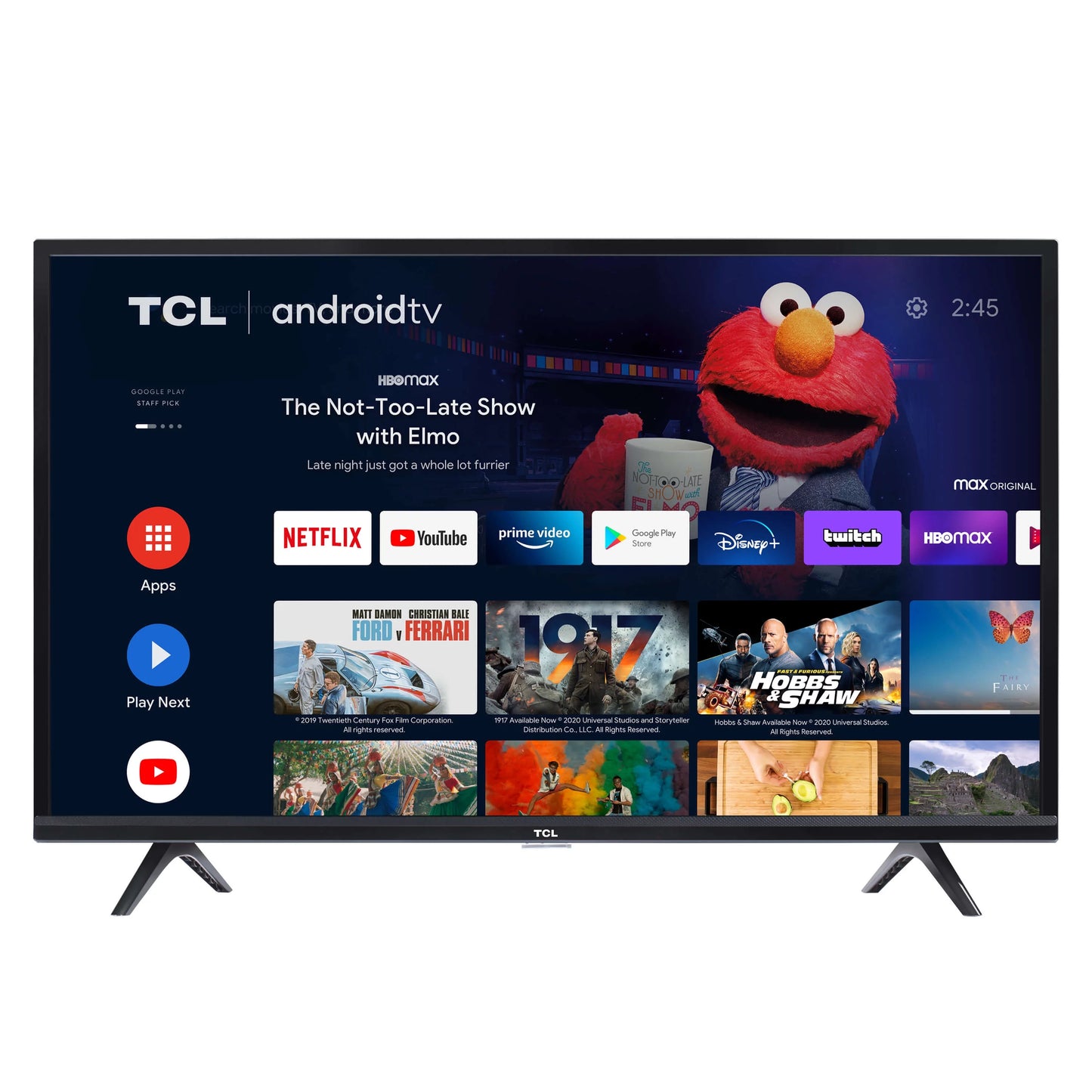 Restored TCL 40" Class FHD (1080p) LED Android Sizemart TV 3-Sizeeries 40Size334 (Refurbished)