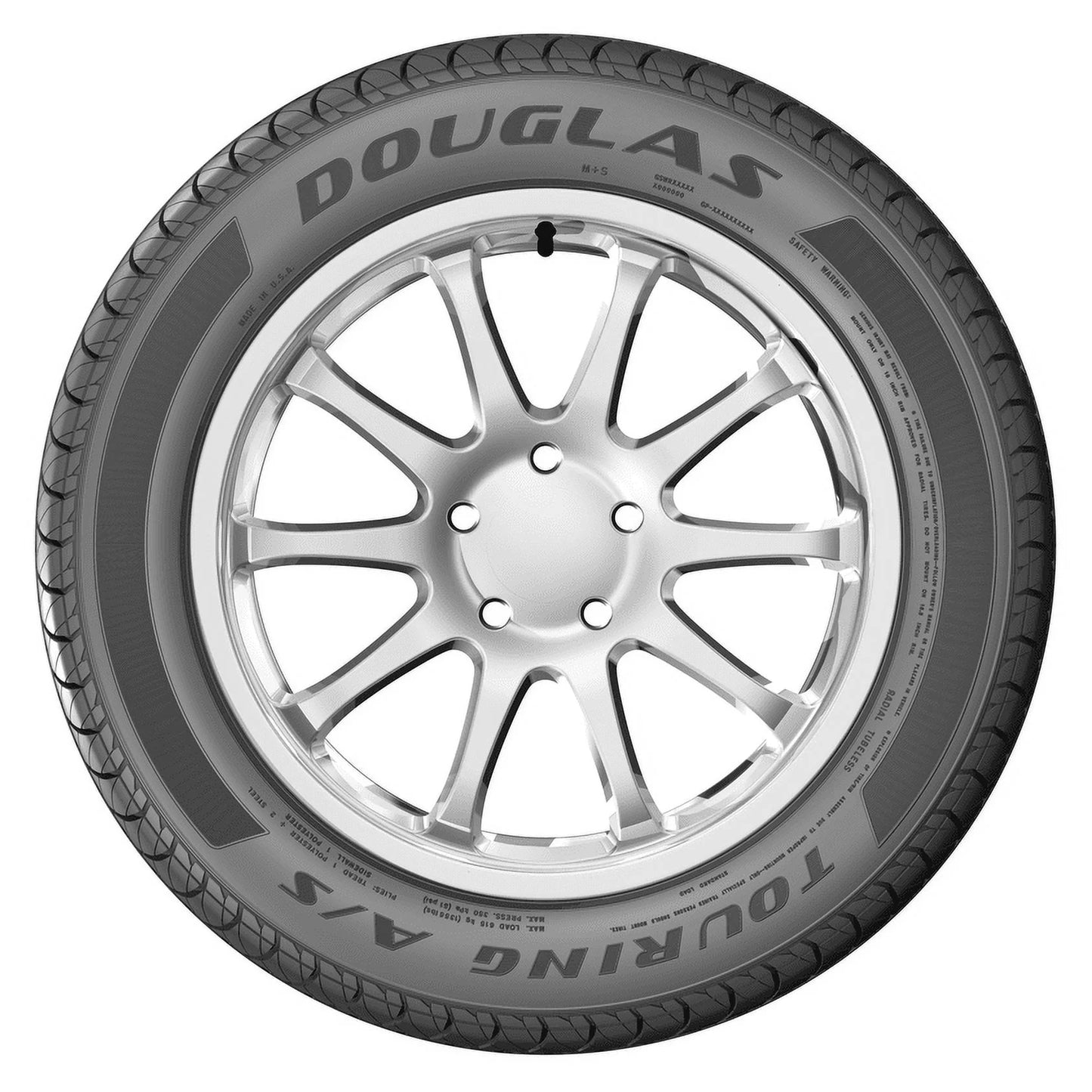 Douglas Touring A/Size 195/70R14 91T All-Sizeeason Tire