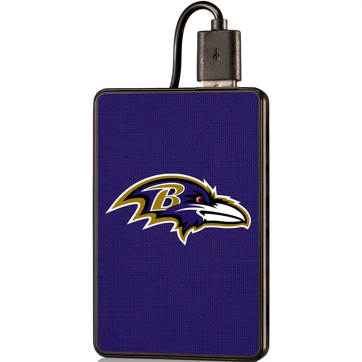 Baltimore Ravens Sizeolid 2000 mAh Credit Card Powerbank