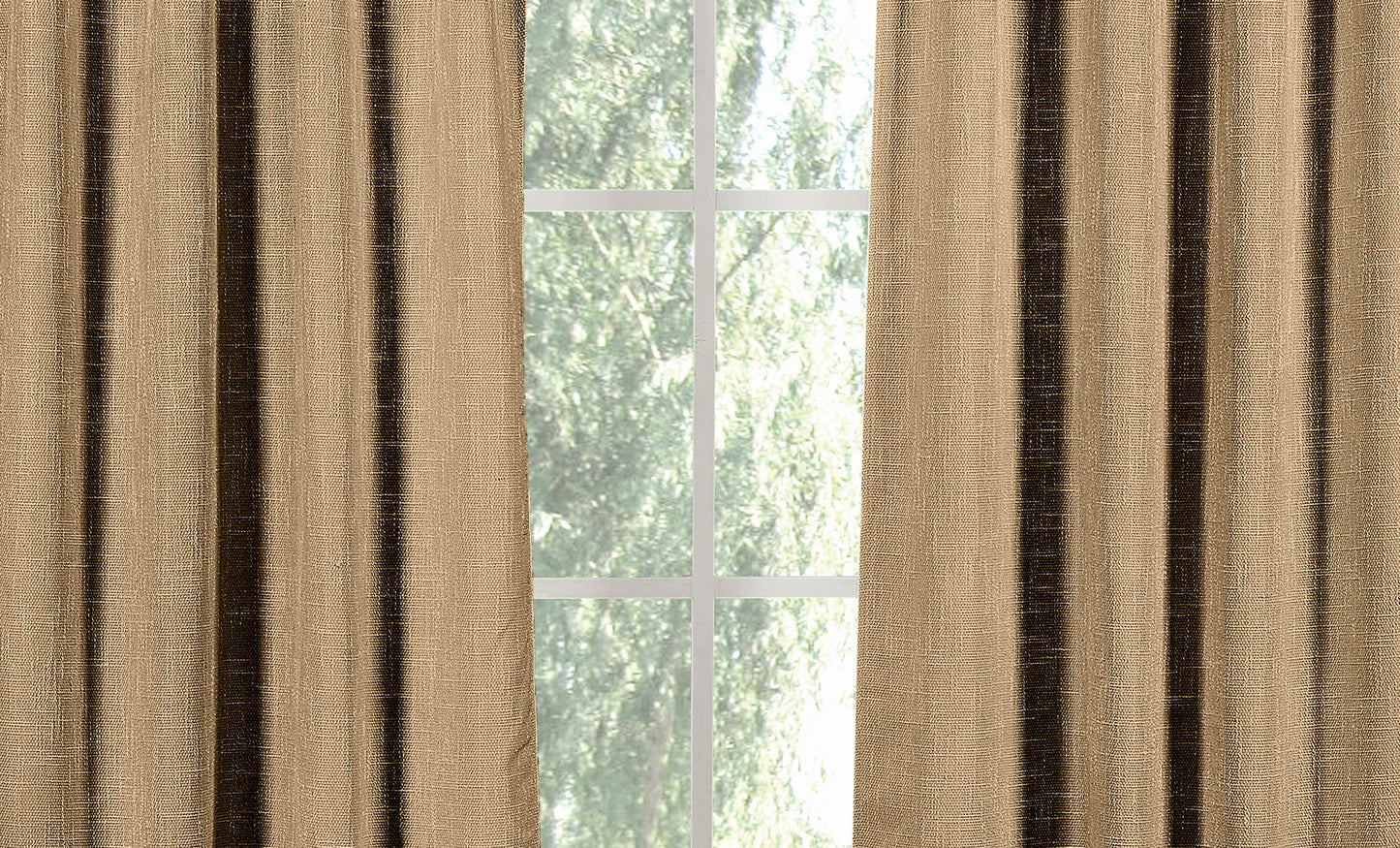 Rebecca Pole Top Window Curtain Sizeet