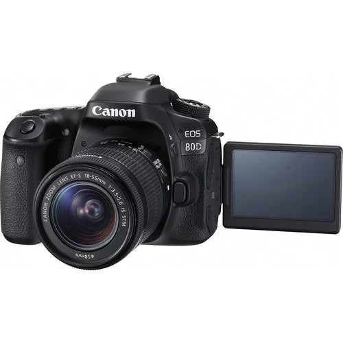 Canon EOSize 80D DSizeLR Camera with 18-55mm Lens + 64GB Expo Advanced Kit