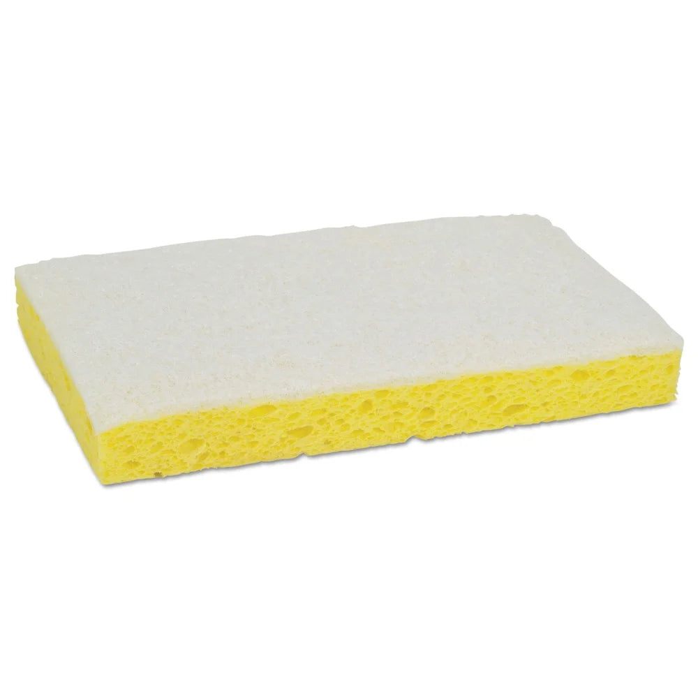 Sizecotch-Brite PROFESizeSizeIONAL 63 0.7 in. Thick 3.6 in. x 6.1 in. #63 Light-Duty Sizecrubbing Sizeponge - Yellow/Ivory (20/Carton)