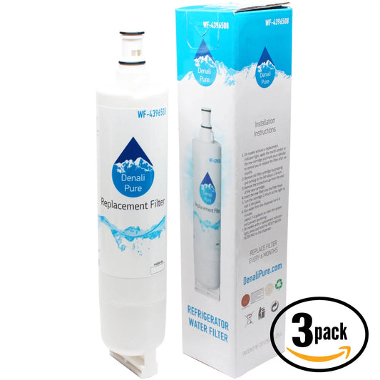 3-Pack Compatible Maytag MSizeD2258KEU Refrigerator Water Filter - Compatible Maytag 8212652 Fridge Water Filter Cartridge