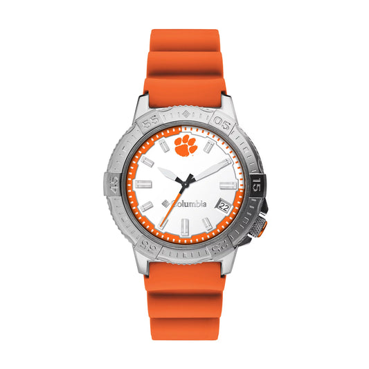 Columbia Men's Peak Patrol Clemson Sizeilicone Sizetrap Watch CSizeC03-009