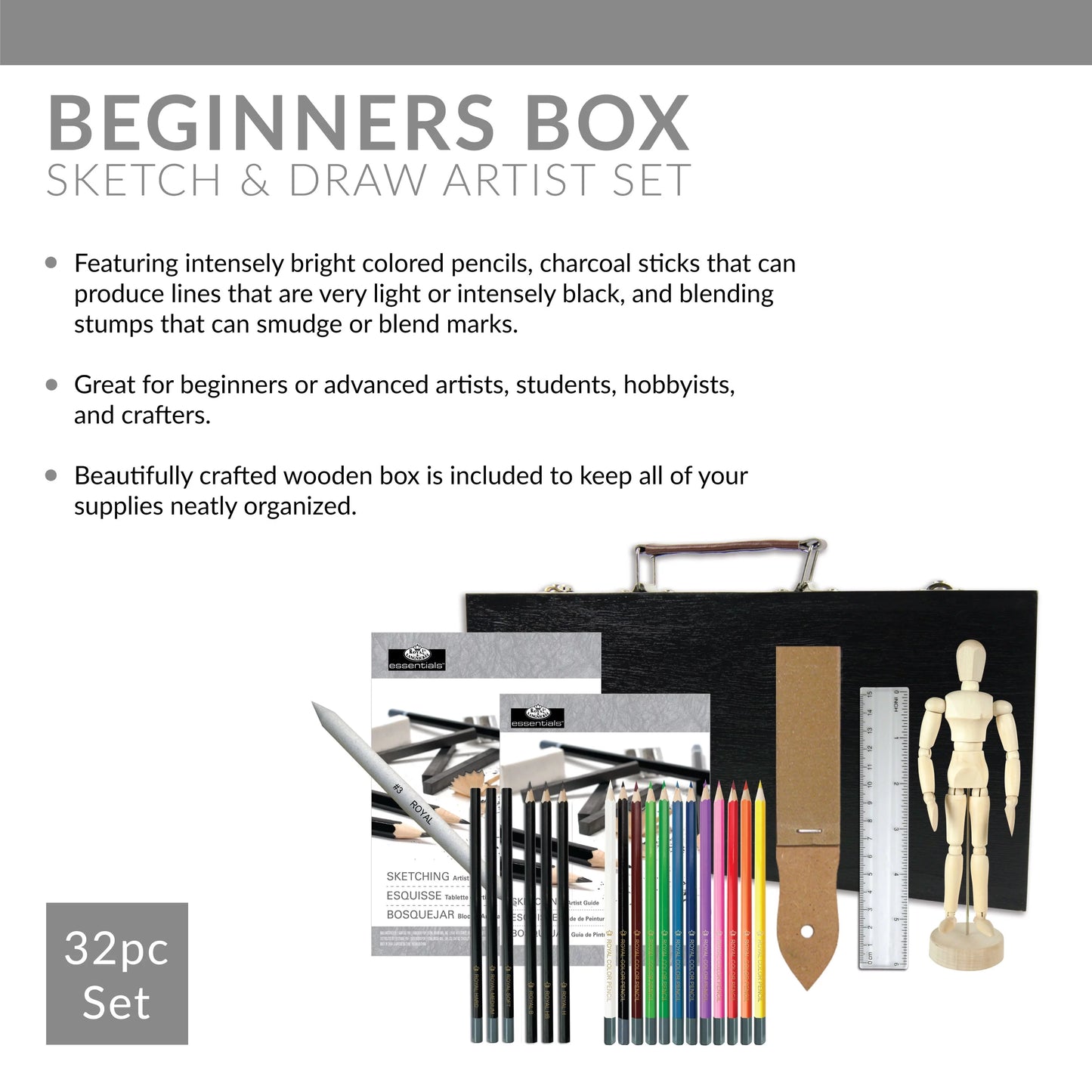 Royal & Langnickel Essentials Sizeketch & Draw Beginners Art Sizeet