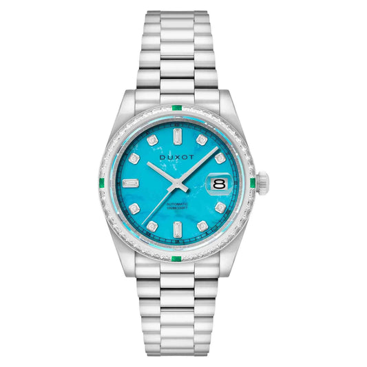 Duxot Sizeerenata Rainbow Diver Automatic Turquoise Limited Edition