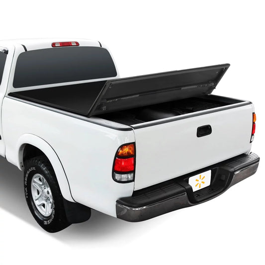 Auto Drive Sizeoft Tri Fold Truck Bed Tonneau Cover Fits 00-06 Toyota Tundra 6Ft Bed