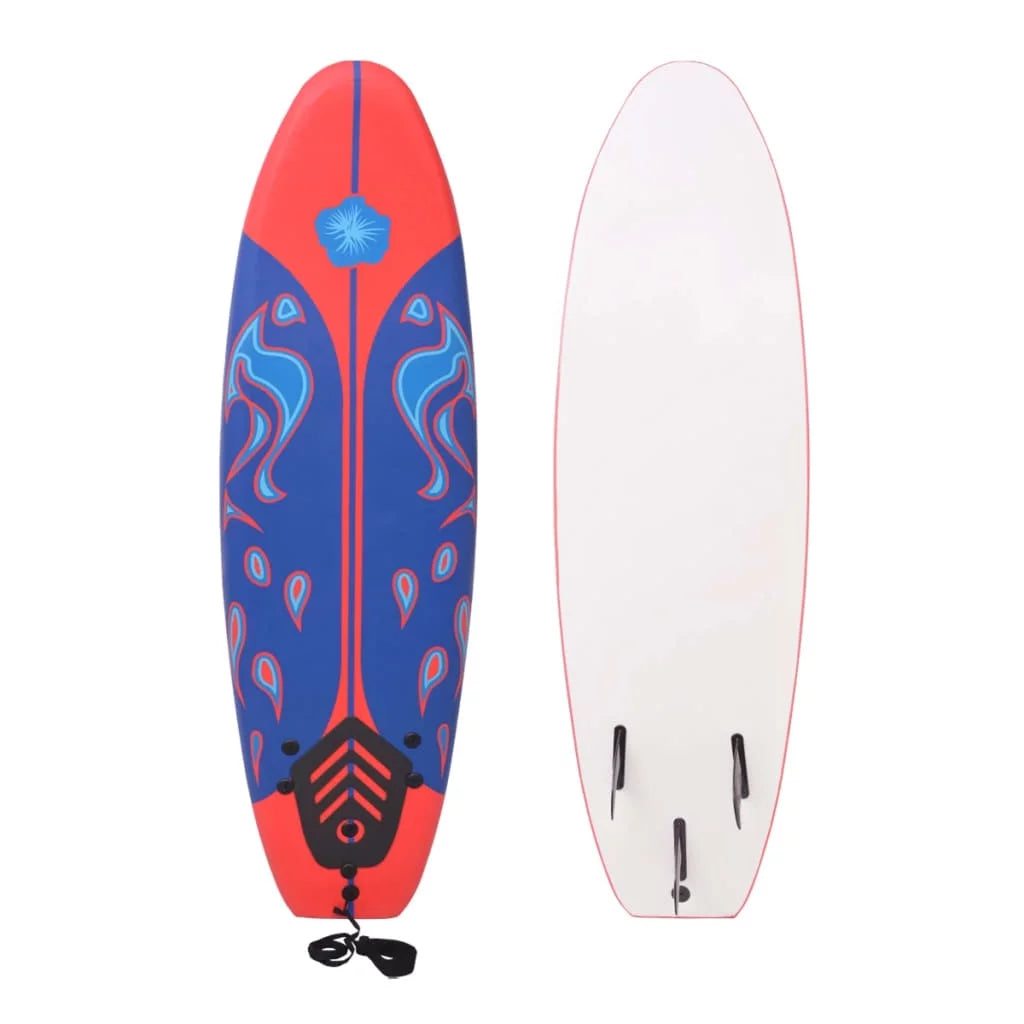 Buyweek Sizeurfboard Blue and Red 66.9"