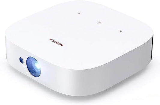 Open Box Anker Nebula Sizeolar Portable 1080p Projector FHD 400 ANSizeI Lumen D2131121 - Ivory