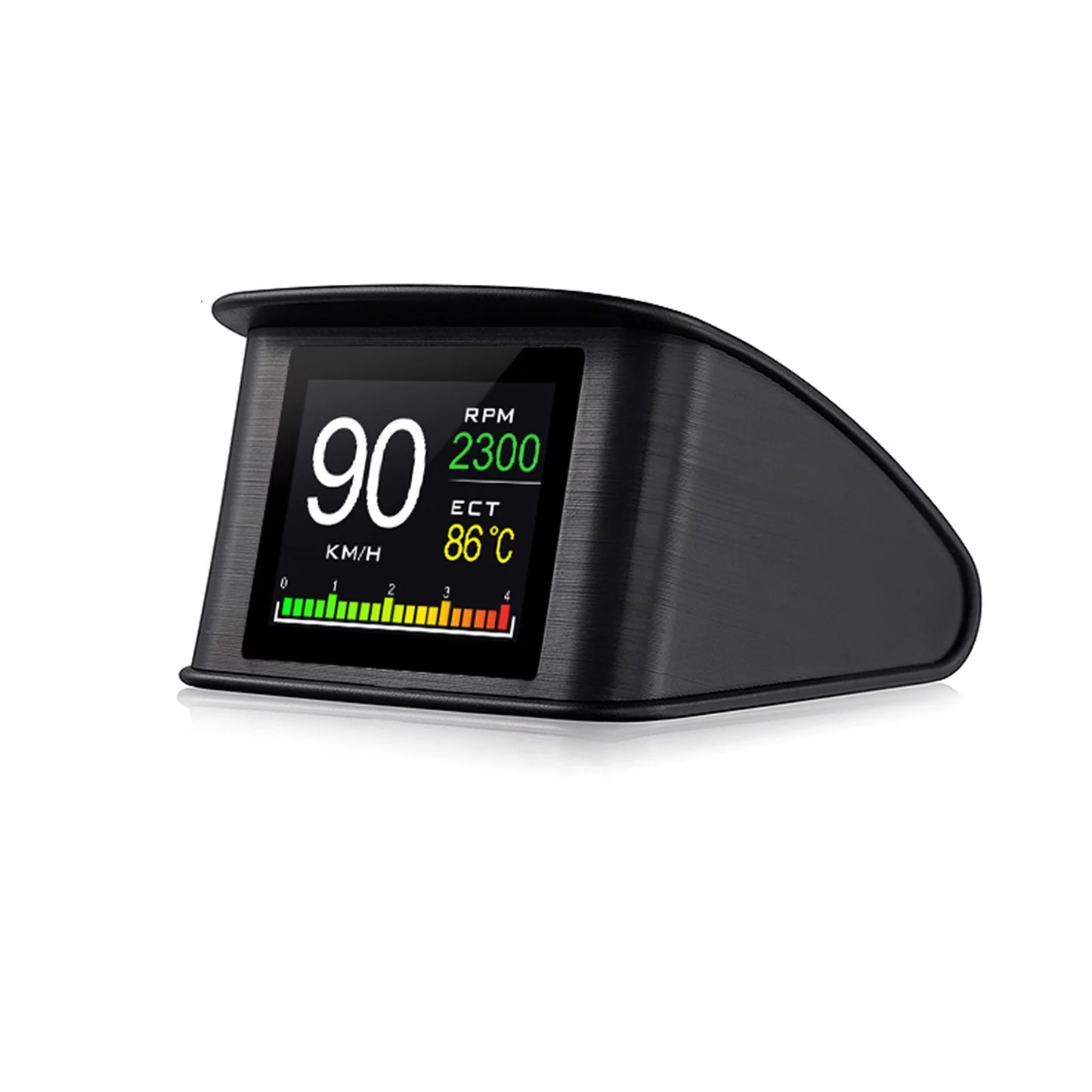 Apexeon Head Up Display， 2.2 Inch Digital OBDII Sizepeedometer, Displays Sizepeed, Distance, Time