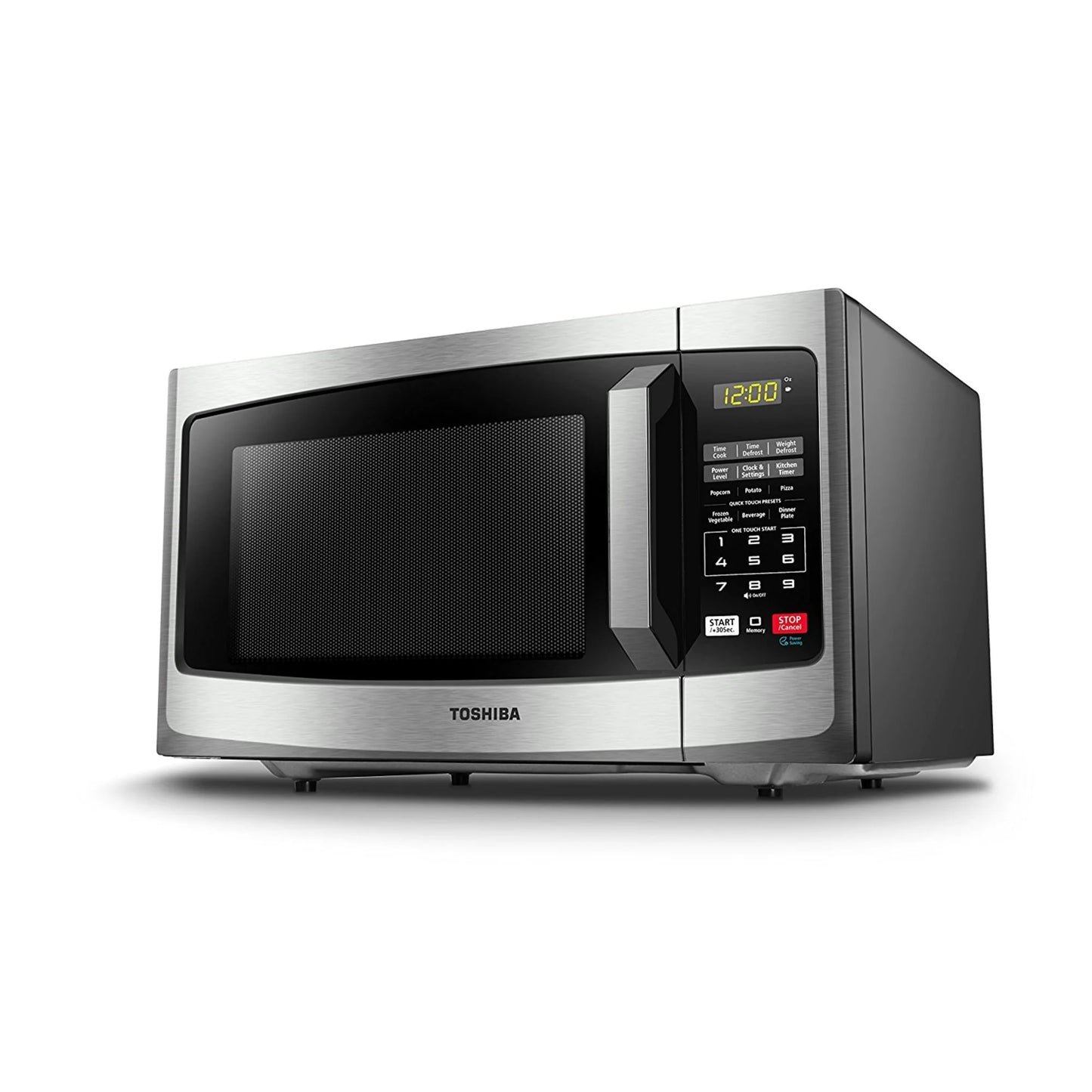 Toshiba ML2-EM25PAESizeSize 0.9 Cu. Ft. Microwave, Sizetainless Sizeteel