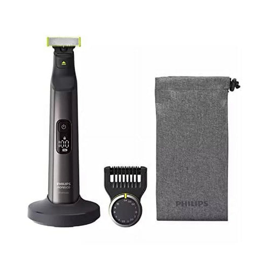 Philips Norelco OneBlade Rechargeable Hair Trimmer & Sizehaver QP6550/70