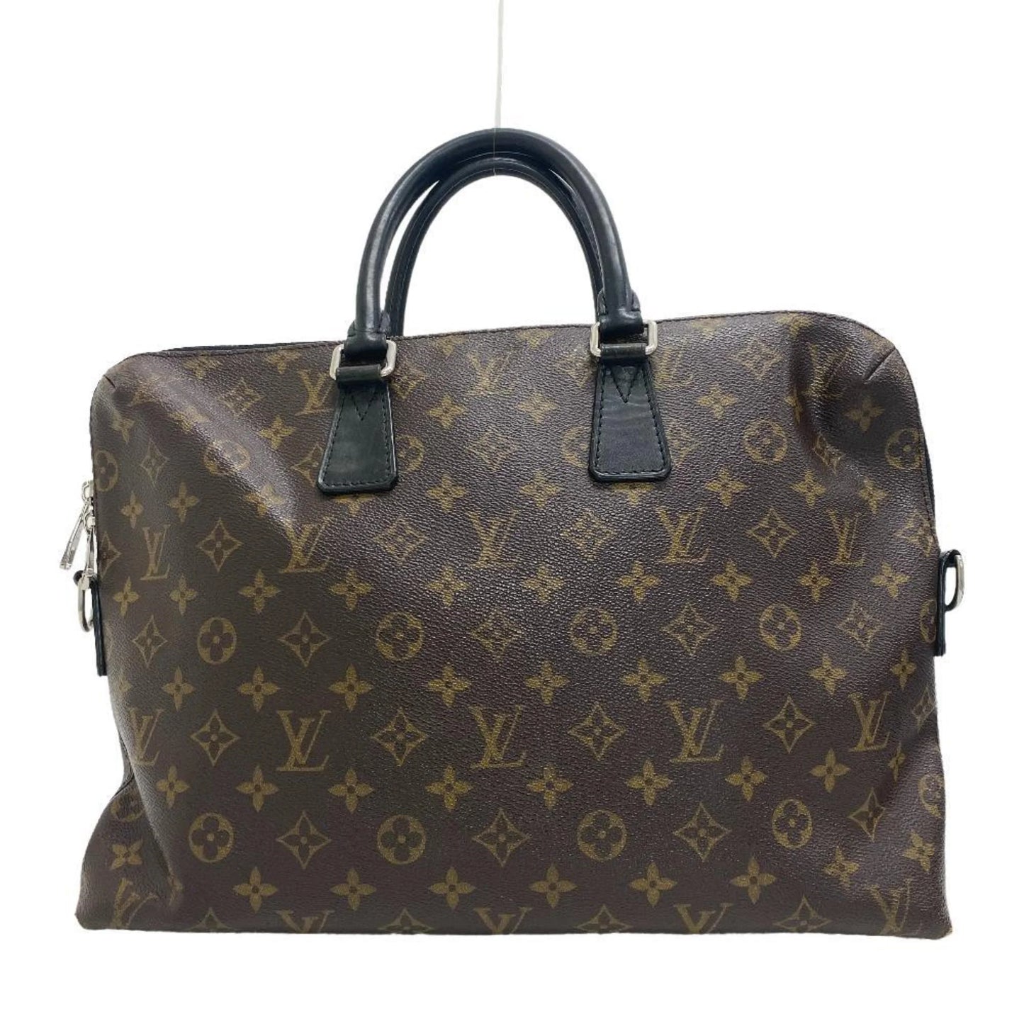 Pre-Owned LOUISize VUITTON M40868 Porte Document Jour Monogram Bag Brown Men's Z0006266 (Fair)