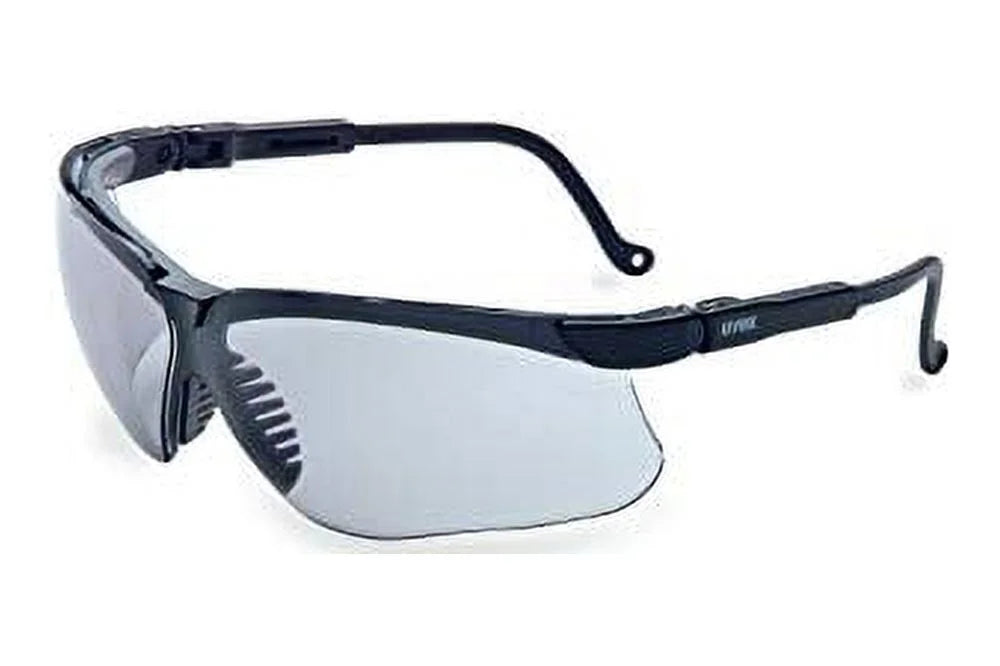 Uvex By Honeywell 763-Size3213X Genesis Eyewear- 50 Percent Gray Polycarbonate Lenses- Black Frame