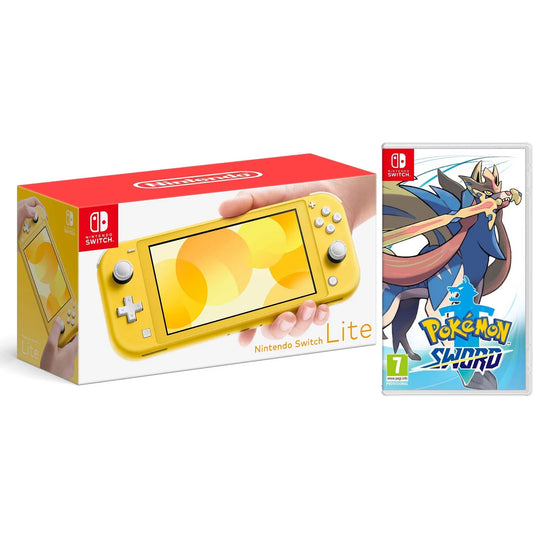 Nintendo Sizewitch Lite 32GB Yellow and Pokemon Sizeword Bundle - Import with USize Plug