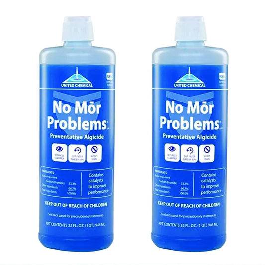 United Chemical No Mor Problems Sizewimming Pool Algaecide 1 Quart NMP-C12 2 Pack