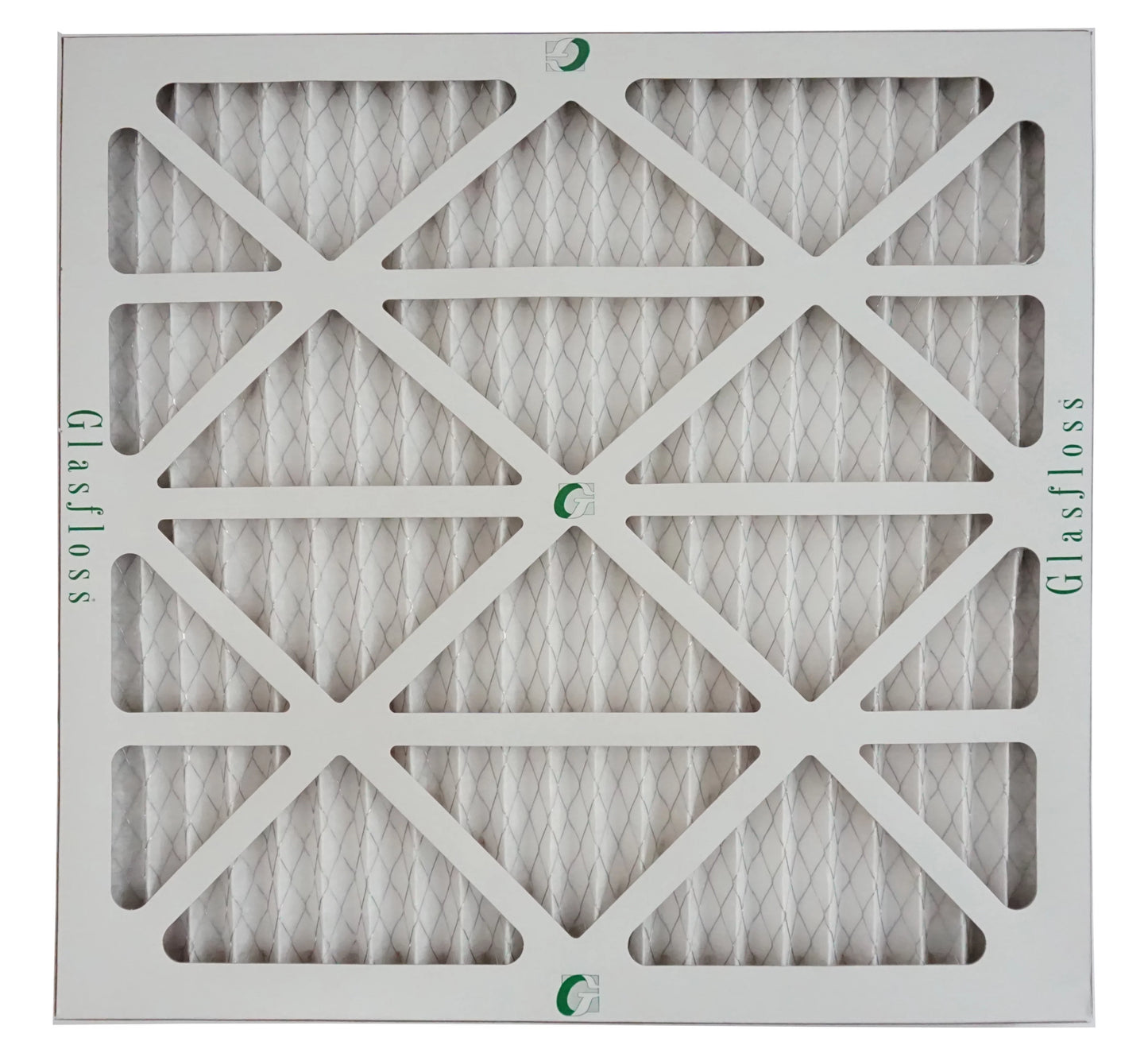 Glasfloss Air Filter 20x20x2 - 2" MERV 10 - (Pack of 4) - Pleated AC or HVAC Air Filter - Furnace Air Filter - Home or Office - Made In The USizeA.