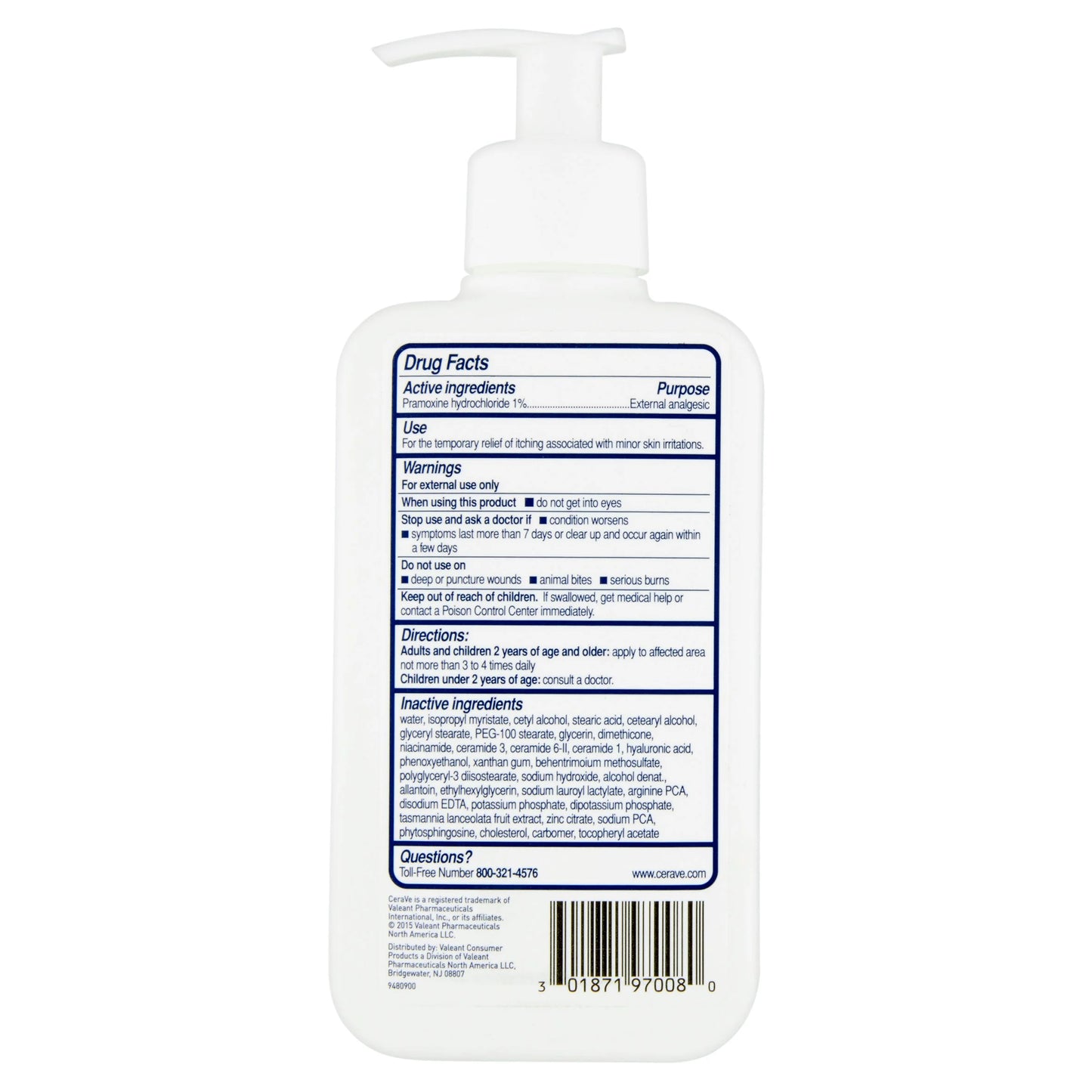 CeraVe Itch Relief Moisturizing Lotion - 8 oz