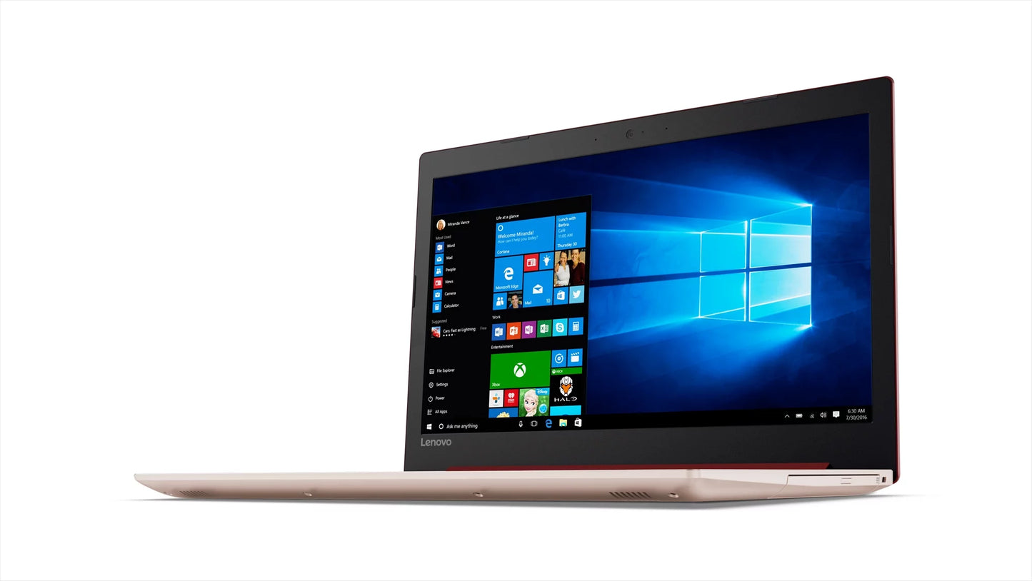 Restored Lenovo 81D1009LUSize Ideapad 330, 15.6" HD Display, Intel N4000, 4GB RAM, 1TB SizeSizeD, Win 10 Home, Coral Red (Refurbished)