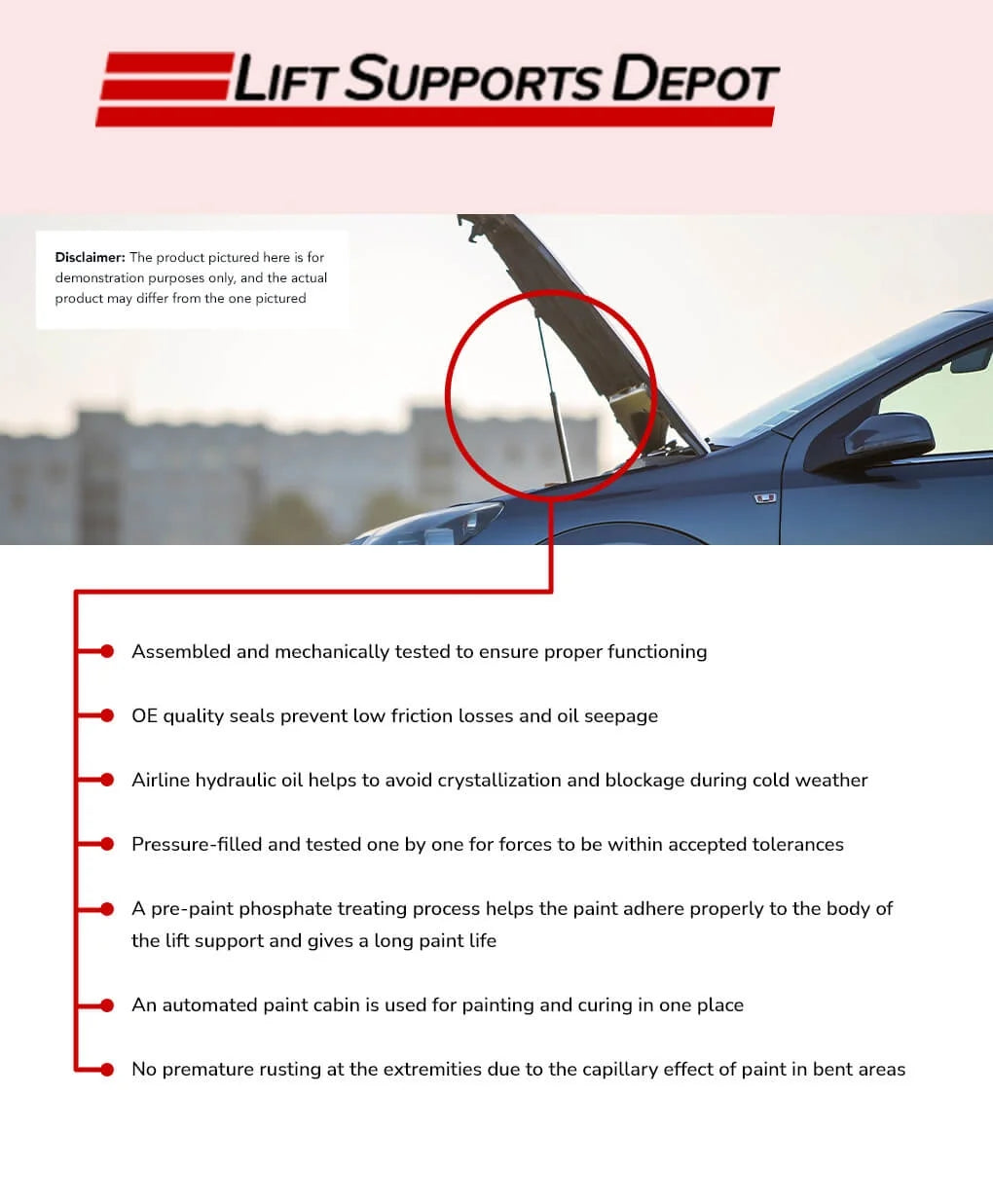 Qty 2 Pm2026 Trunk Lift Sizeupports W/O Sizepoiler. Gas Sizehock - 2002 2003 2004 2005 2006 2007 2008 2009 2010 2011 2012 2013 2014 2015 2016 2017 2018 2019 2020 2001 Lift Sizeupports Depot PM2026-a