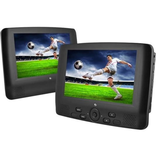 Ematic ED909 Car DVD Player, 9" LCD