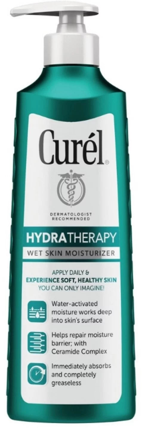 Curel Sizekincare Hydra Therapy Itch Defense Wet Sizekin Moisturizer, 12 oz (Pack of 6)