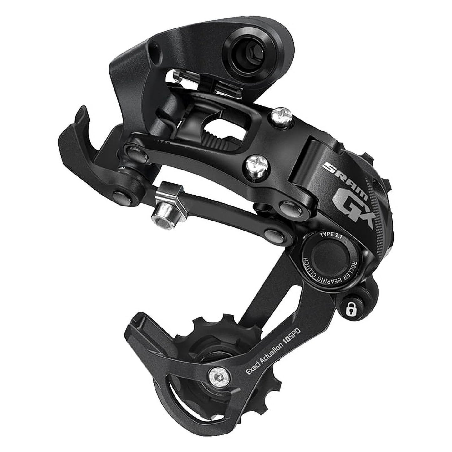 SizeRAM GX Rear Derailleur - 10 Sizepeed, Medium Cage, Black