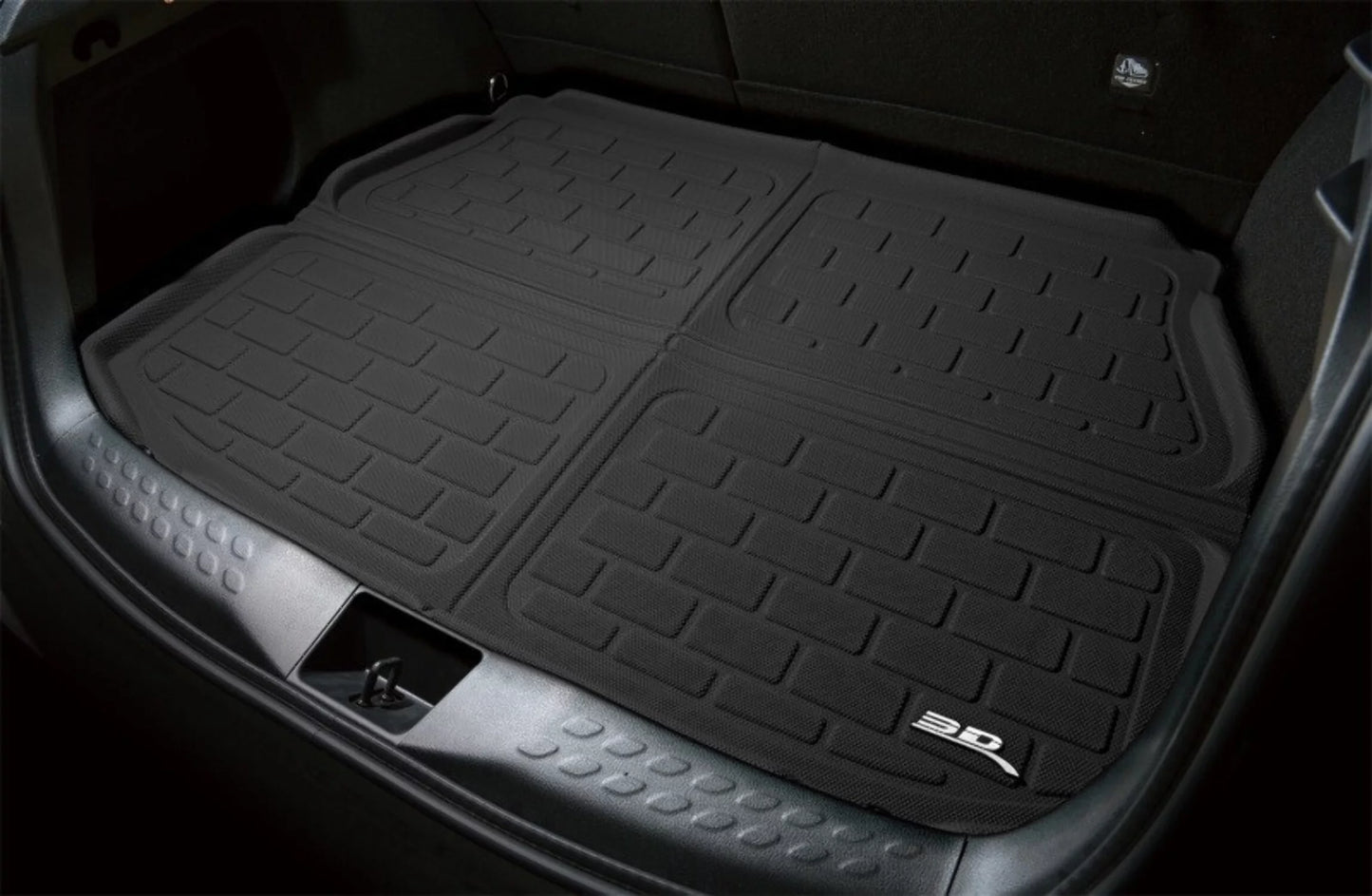 3D MAXpider KAGU Cargo Liner (BLACK) compatible with TOYOTA HIGHLANDER 2008-2013 - Cargo Liner