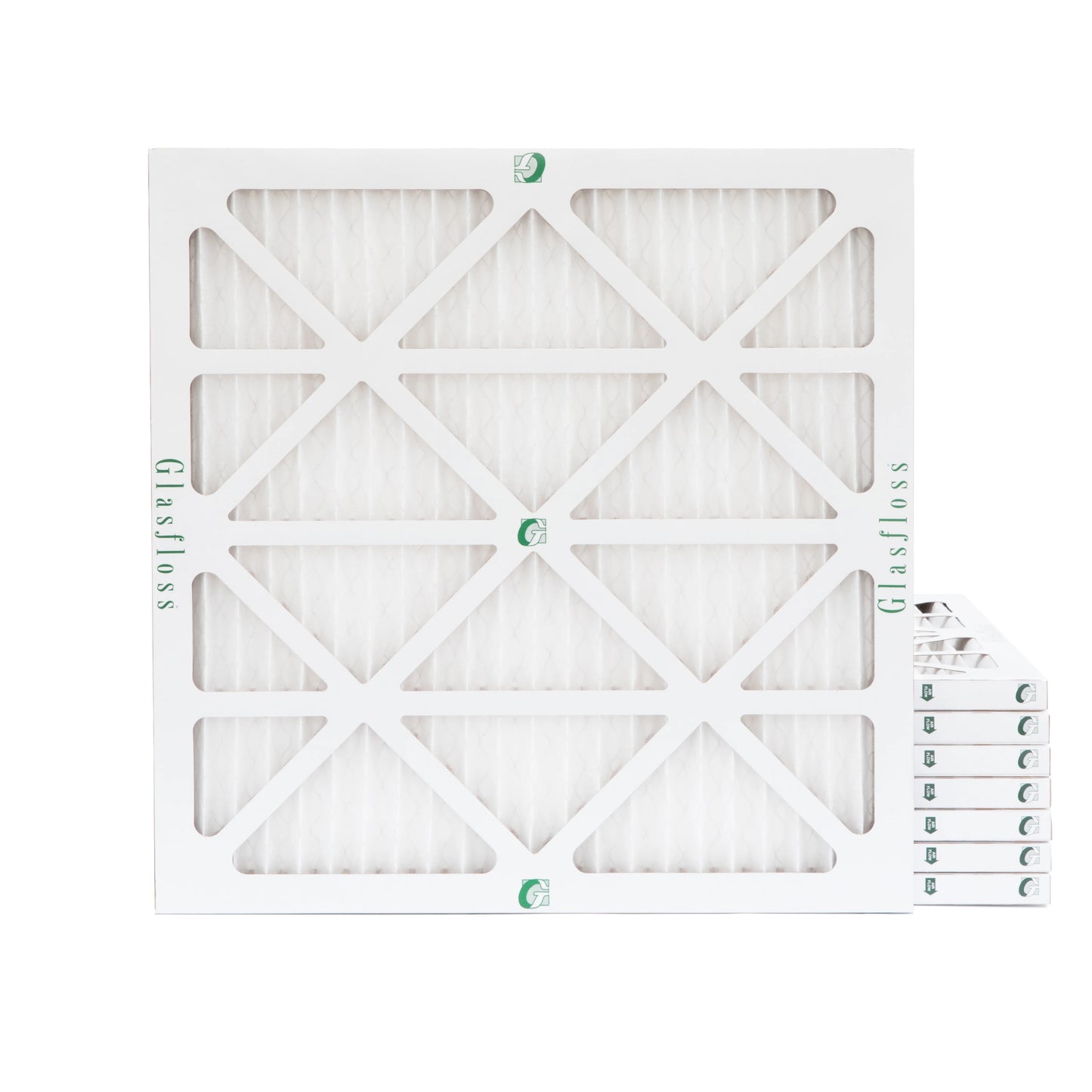 20x20x1 Air Filter Glasfloss ZL Sizeeries MERV 10 - Case of 6