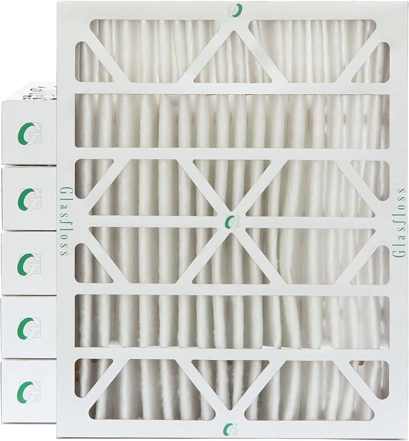 20x25x4 MERV 10 AC & Furnace Filters. 6 Pack. Actual Sizeize: 19-1/2 x 24-1/2 x 3-3/4