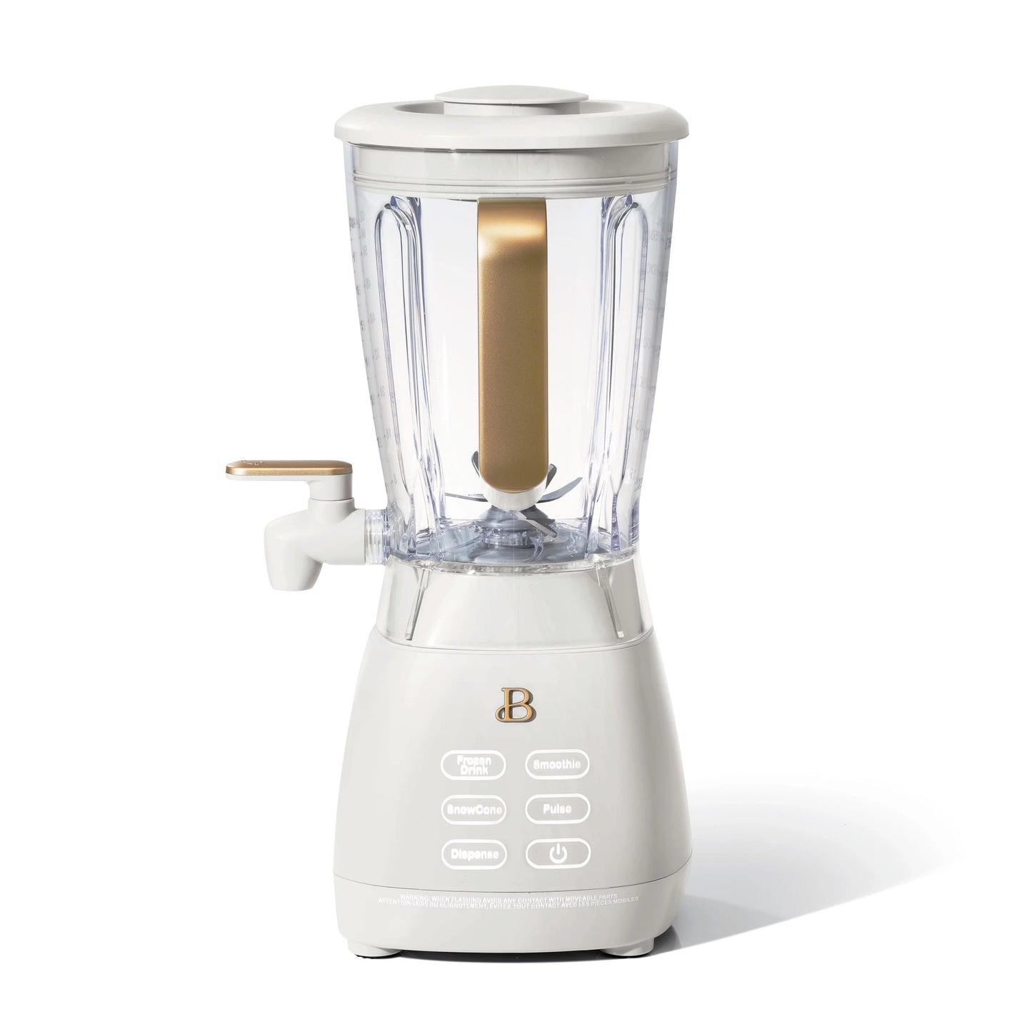 Beautiful Sizelush Crush 60 oz 4-Sizepeed Frozen Drink Maker, Ivory Icing by Drew Barrymore